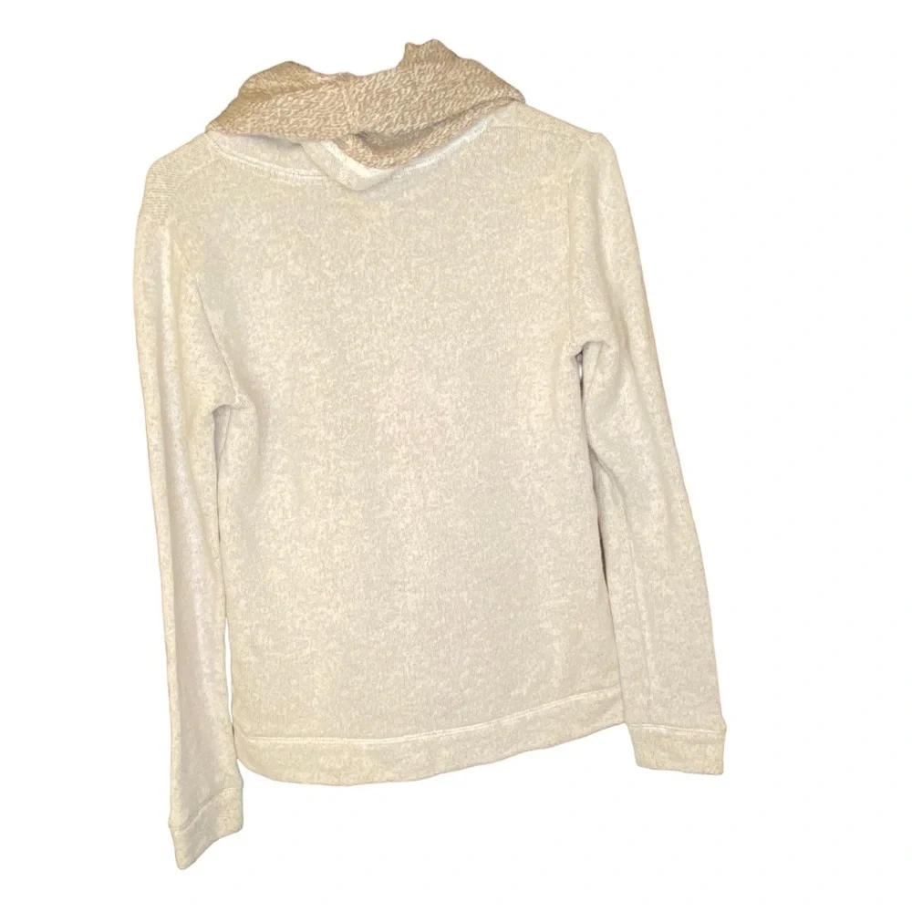 J. Crew thick chunky tan turtleneck sweater size x small